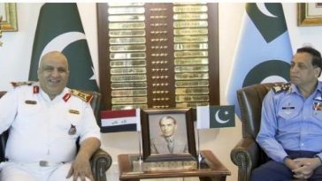 Commander Iraqi Navy Calls On Air Chief