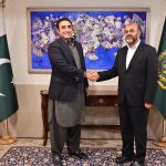 Foreign Minister Bilawal Bhutto Zardari receives Iranian Minister for Roads and Urban Development