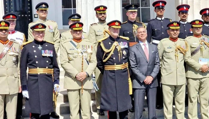 Honour for Pakistan as COAS attends Sandhurst parade