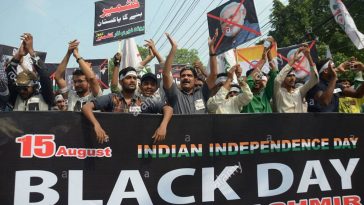 Kashmiris Observing India’s Independence Day As Black Day Today
