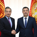 Kyrgyz president meets with Chinese FM