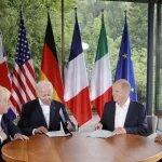 Leaders of US, UK, France, Germany discuss Iran nuclear deal