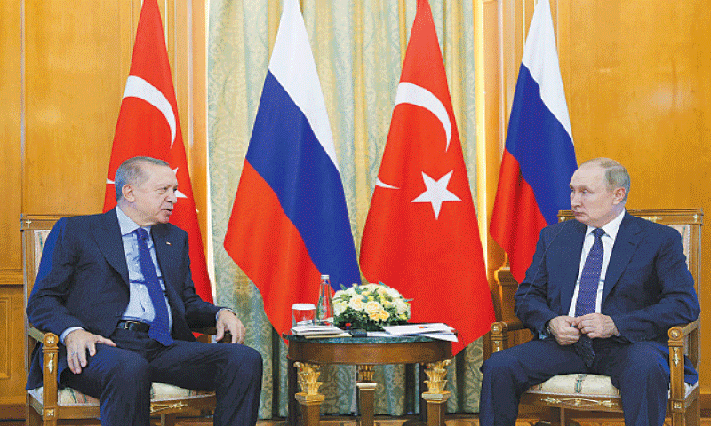 Putin, Erdogan agree to boost economic cooperation
