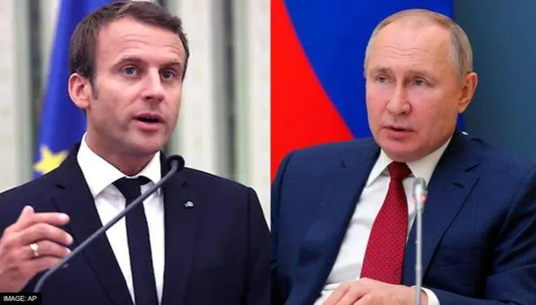 Putin warns Macron of risk of 'catastrophe' at Ukraine nuclear plant