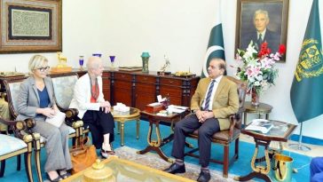 Shehbaz sees strong relations with EU