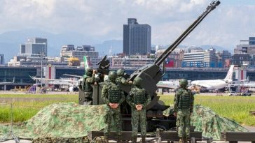 Taiwan holds military drill after China repeats threats