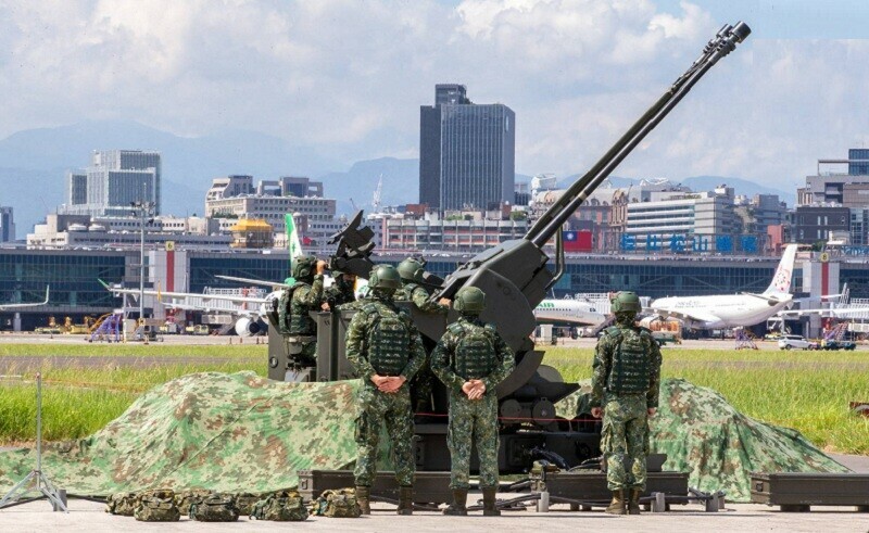 Taiwan holds military drill after China repeats threats