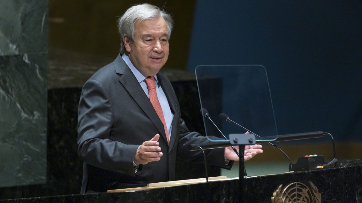 UN Chief warns of Nuclear Annihilation