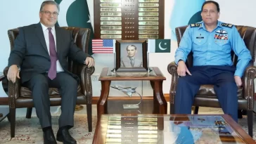 US envoy, air chief discuss defence cooperation