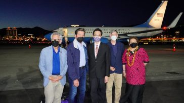 US lawmakers land in Taiwan on heels of Pelosi’s visit
