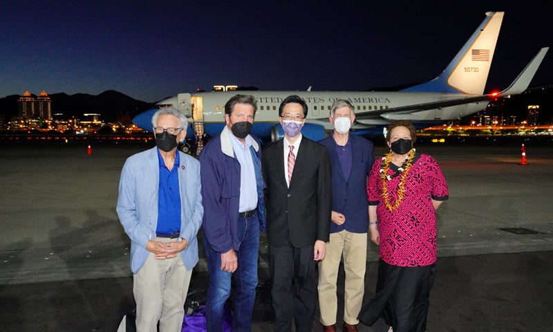 US lawmakers land in Taiwan on heels of Pelosi’s visit