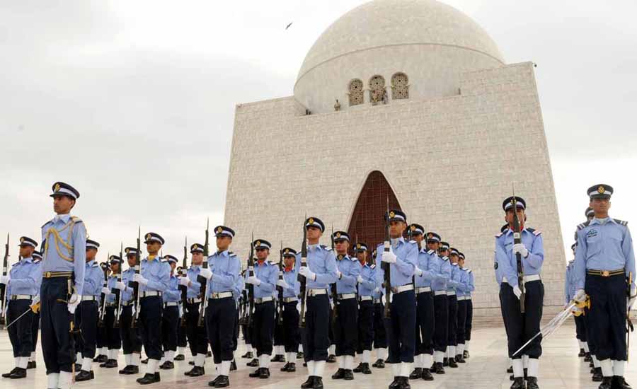 ‘Changing Of The Guard’ Ceremony At Mausoleum Of Quaid E Azam Muhammad Ali Jinnah