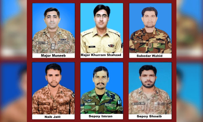 6 Pakistan Army officials martyred in Harnai helicopter crash: ISPR