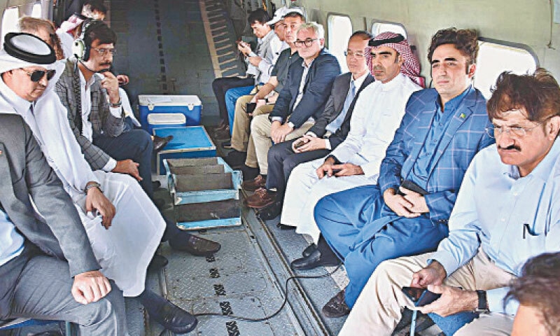 Bilawal says Sindh urgently needs Rs860bn for rehabilitation after heavy rain, flood