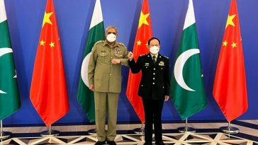Chinese defence minister meets COAS Bajwa in Beijing, says military cooperation ‘important pillar’ of bilateral ties