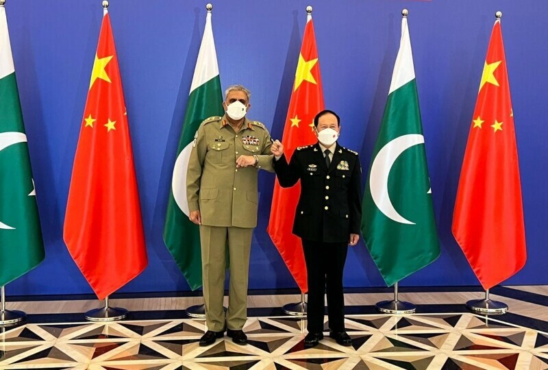 Chinese defence minister meets COAS Bajwa in Beijing, says military cooperation ‘important pillar’ of bilateral ties