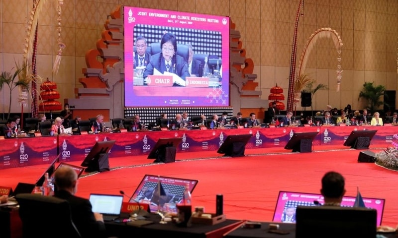 G20 climate talks end without communique