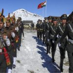 Indian and Chinese troops disengaging from western Himalayan area
