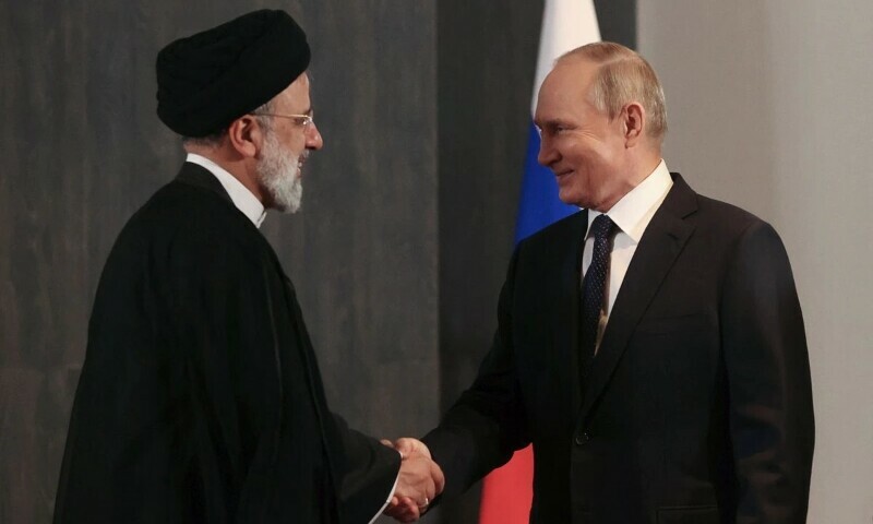 Iran tells Putin cooperation makes US-sanctioned countries stronger