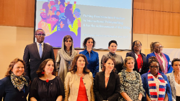 Khar stresses importance of women's role in addressing global issues