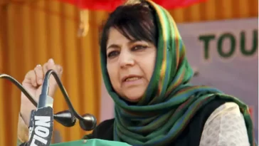 Mehbooba blames BJP policies for growing public anger in IIOJK