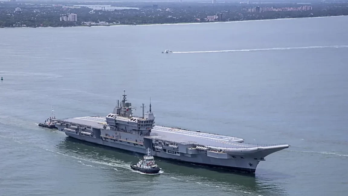 Modi commissions India’s first home-built aircraft carrier in defence push