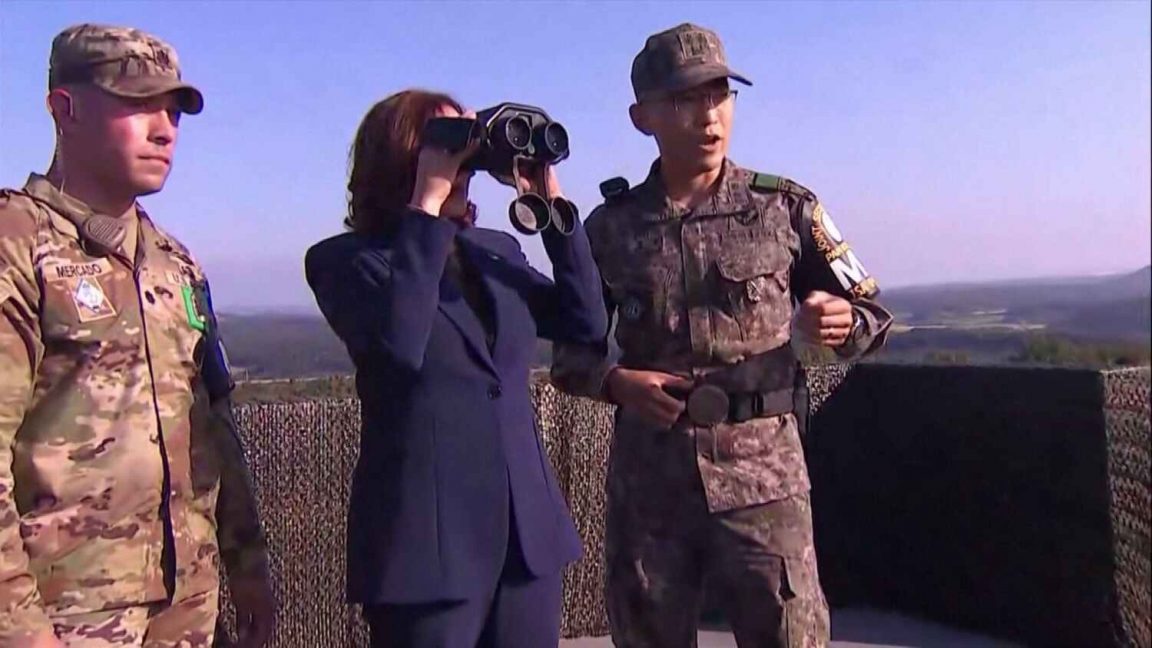 North Korea fires missiles after US VP Harris leaves South Korea