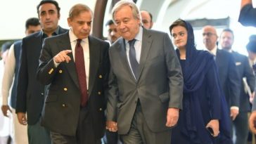 Pakistan’s contribution to climate change minimal but country among most affected: UN chief