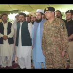 Peshawar corps commander visits martyred captain's family