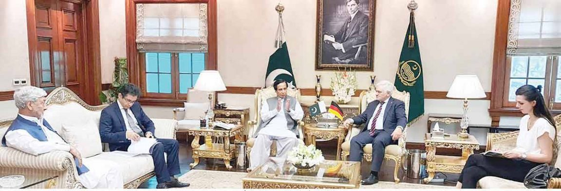 Special package formulated to rehabilitate flood affectees, Parvez tells German envoy