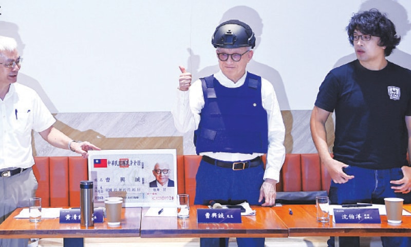 Taiwan tycoon to train three million ‘civilian warriors’