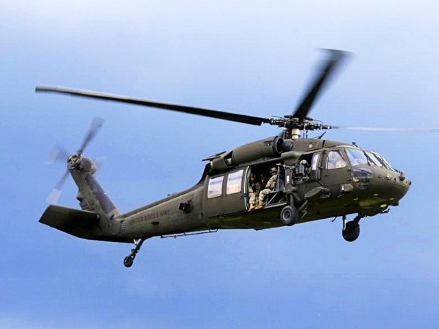 Three killed as US Black Hawk helicopter crashes during Taliban training