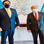 UN Secretary-General Meets FM Bilawal Bhutto