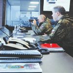 Video shows Putin in tense encounter with military chief