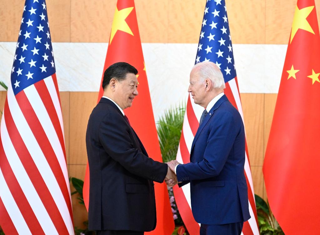 Xi tells Biden: We must put China-U.S. ties back on right track