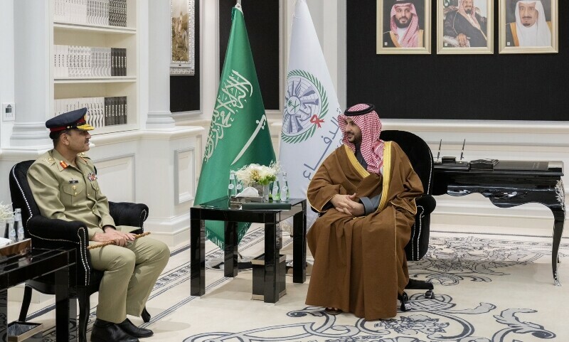 COAS Asim Munir, Saudi defence minister discuss military cooperation