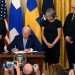 Joe Biden signs ratification of Finland, Sweden NATO Bids