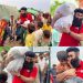 Celal Al od Dirilis Ertugrul helps flood affectees in Karachi