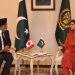 Harjit Sajjan, Canada’s Minister of International Development calls on the Minister of State for Foreign Affairs