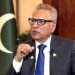 President Arif Alvi to visit flood relief camps in Sindh today